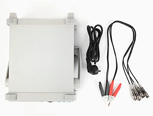 Desktop LCR Meter inductance Tester 10~100KHz Continuously Adjustable; 1Hz Step; Support SCPI; (4510, Grey, 3)