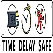Genie Hand – Time Delay Safe, Anti Robbery Safe Box, Timed Controlled Opening – B-Class Lock – Anti Bounce Technology (Medium – Depository)