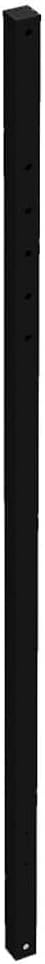 Plasticade Power Post Plastic Sign Post for Parking, Traffic and Property Signs, Reinforced, Lightweight Square Post for Durability and Wind Resistance, 60" x 1.75", 3.25 lbs., Black, Base Not Included