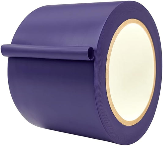MAT Vinyl Marking Tape Purple - 4 inch x 36 yds. for Safety Floor Marking (School Gym, Restaurants, Warehouse), Dance Floor Splicing, Pinstriping Cars & Boats