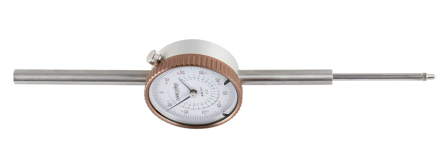 Accusize Industrial Tools 0-2'' by 0.001'' Dial Indicators, P900-S103