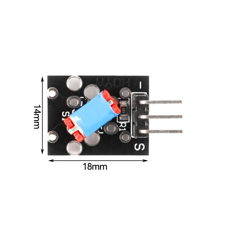 5Pcs KY-020 Tilt Switch Sensor Module Tilt Angle Switch Module Vibration Switch Sensor Module