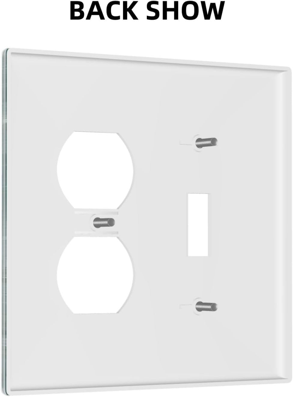 Wallplates Rustic Teal Daisy Floral Flowers Butterfly Wood Grain 1 Toggle 1 Duplex Switch Plate Electrical GFCI Faceplate Decorative Light Switch Covers for Bathroom Bedroom Decor