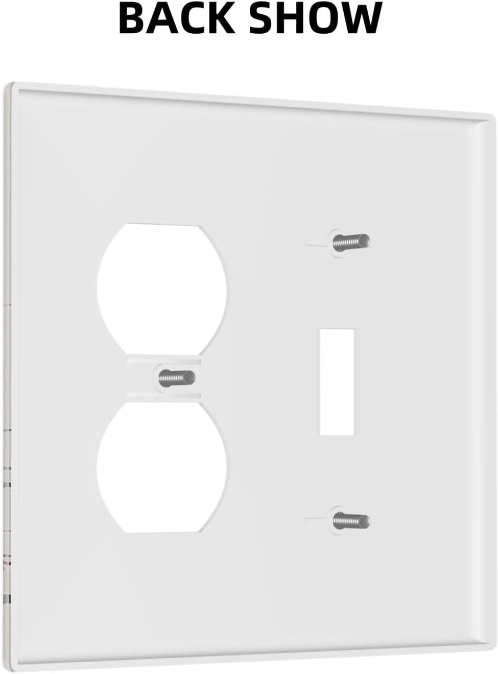 Rustic Wildflower Green Plants Daisy Floral Wallplates 1 Toggle 1 Duplex Switch Plate Electrical Gfci Faceplate Decorative Light Switch Covers For Farmhouse Bed Room Decor