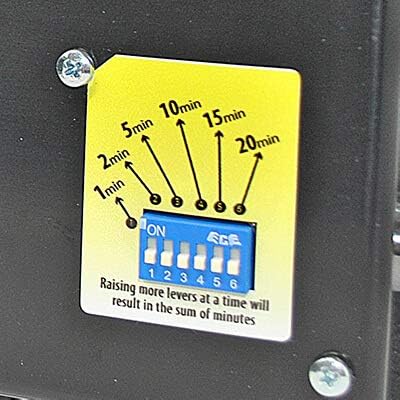 Genie Hand – Time Delay Safe, Anti Robbery Safe Box, Timed Controlled Opening – B-Class Lock – Anti Bounce Technology (Large – Depository)