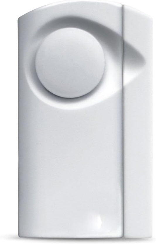 Newhouse Hardware DSCHM Door Alarm Sensor for Door Opening, Kids and Elders Safety, Burglar Alert, White, 1-Pack