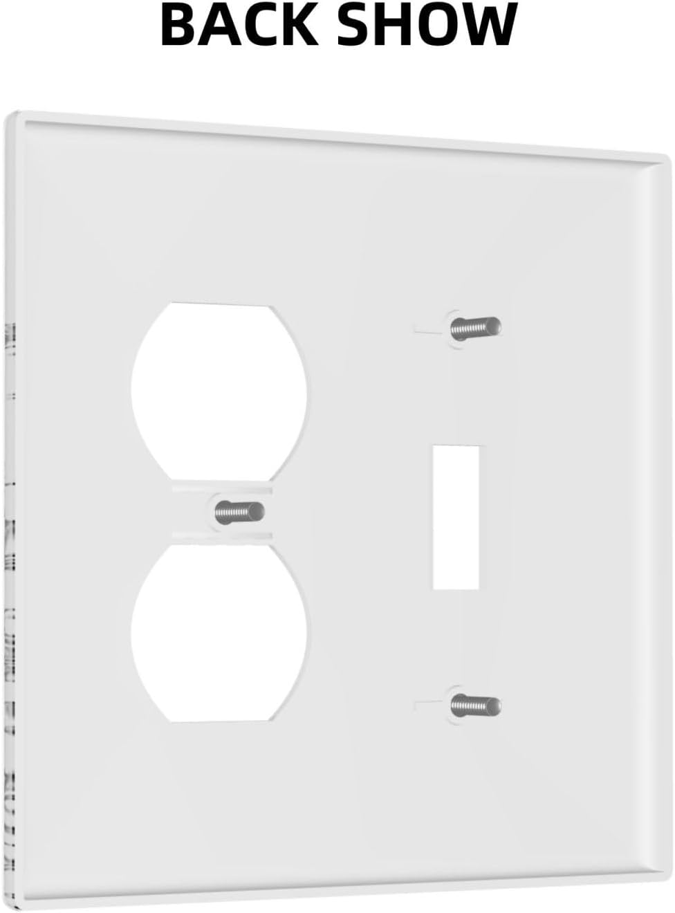 Wallplates Floral Wildflower Rustic Plant Leaves 1 Toggle 1 Duplex Switch Plate Electrical Gfci Faceplate Decorative Light Switch Covers For Farmhouse Cabin Decor