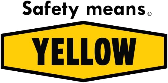 Yellow Safety® Stay Safe with our OSHA Compliant Think Safety First Sign - 15"x10", 1mm Aluminum, Essential Workplace Personal Protective Equipment Warning