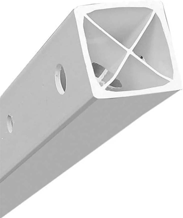 Plasticade Roll-A-Post Portable Sign Post with 60" Power Post Plastic Signpost, Designed for Schools, Sidewalks or Parking Lots, Durable and Resistant to Weathering, Black Base with White Post