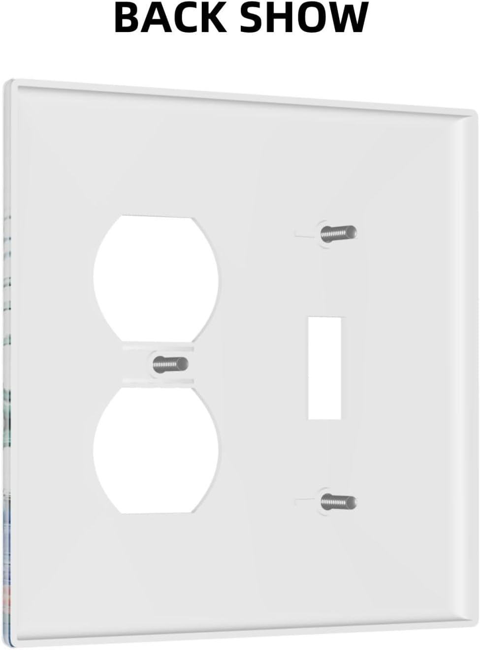Blue Sea Turtle Ocean Fish Octopus Coral Wallplates 1 Toggle 1 Duplex Switch Plate Electrical Gfci Faceplate Decorative Light Switch Covers For Bathroom Kids Room Decor
