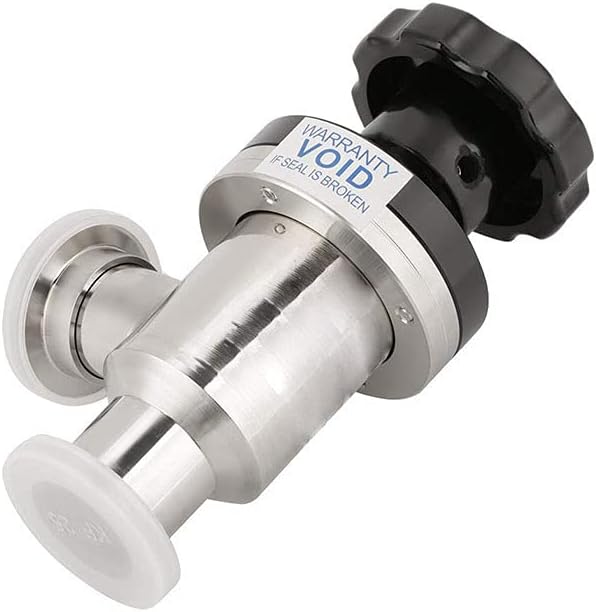 SHERICH KF40 High Vacuum Manual Isolation Valve, Flange L Type, Y Type Stainless Steel Valve (KF40（L type）)