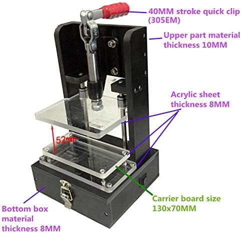 Universal PCB Test Stand PCBA Test Rack Embryo Frame DIY Circuit Board Fixture Testing Jig (Type A)