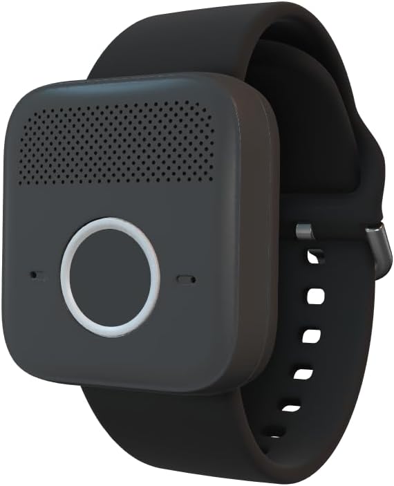 Safety+ 4G Medical Alert System for Seniors: Watch-Style, Fall Detection, 24/7 Monitor, WiFi Locate, SOS Button, Small, Lightweight, (Call to Activate)