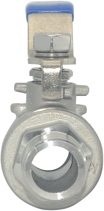 DAN SPEED 1/2 Inch Male x Female NPT Ball Valve S304 Stainless Steel,Full Port Heavy Duty for Water, Oil, and Gas,1000WOG (1/2 inch)