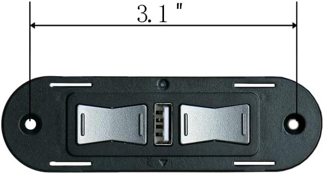 Uetmulik Power Recliner Lift Chair Emomo 5 Pin Hand Control Model HX90AFU Replacement with USB