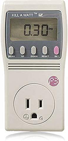 P3 International P4460 Kill A Watt EZ Electricity Usage Monitor, grey (5-Pack)