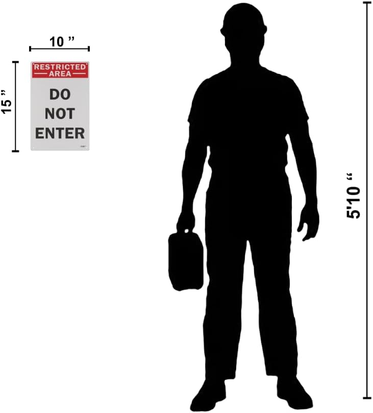 Stay Safe with our OSHA Compliant Safety Glasses Required Sign - 15"x10", 1mm Aluminum, Essential Workplace Hazard Warning