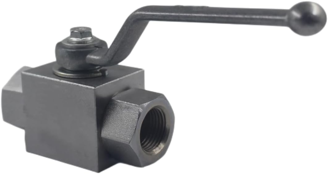 LX Hydraulic High Pressure Ball Valve 1" NPT 4650PSI Hydraulic Valve Shut-Off KHB Hydraulic Ball Valve