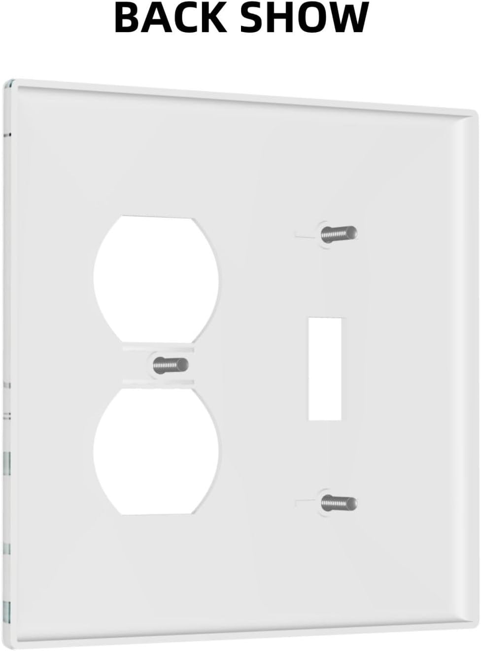 Decorative Outlet Covers Eucalyptus Leaf Geen Sage Leaves 2 Gang Light Switch Cover Plate Single Toggle Duplex Wall Plates for Electrical Outlets Switch Plate Covers for Bedroom Home Decor