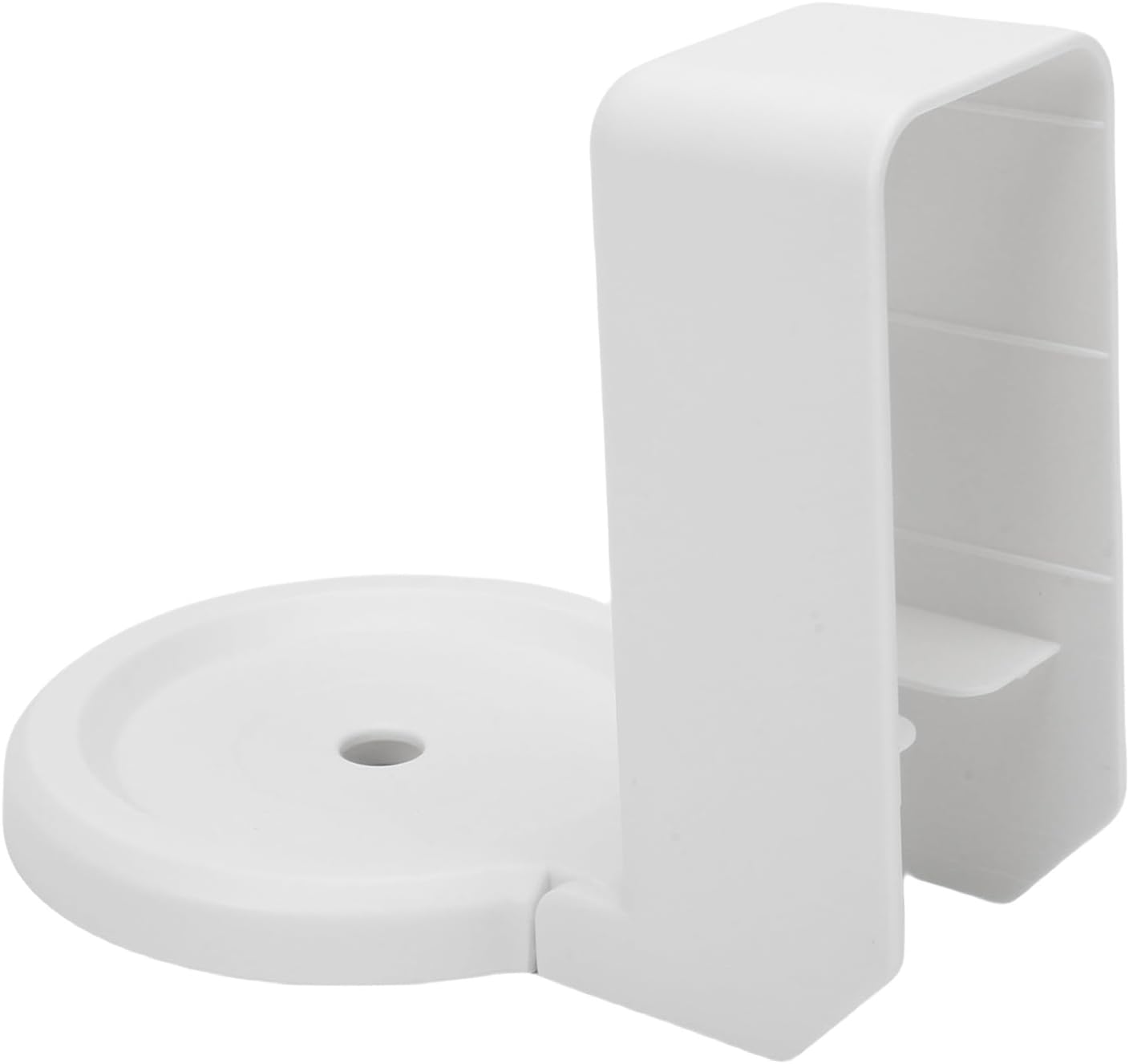 Yosoo Wall Mount Bracket for Dot 4th 5th Gen, Space Saving Speaker Holder Compatible with Smart Home Devices, Adjustable ABS Wall Stand for Living Room or Bedroom Use (White)