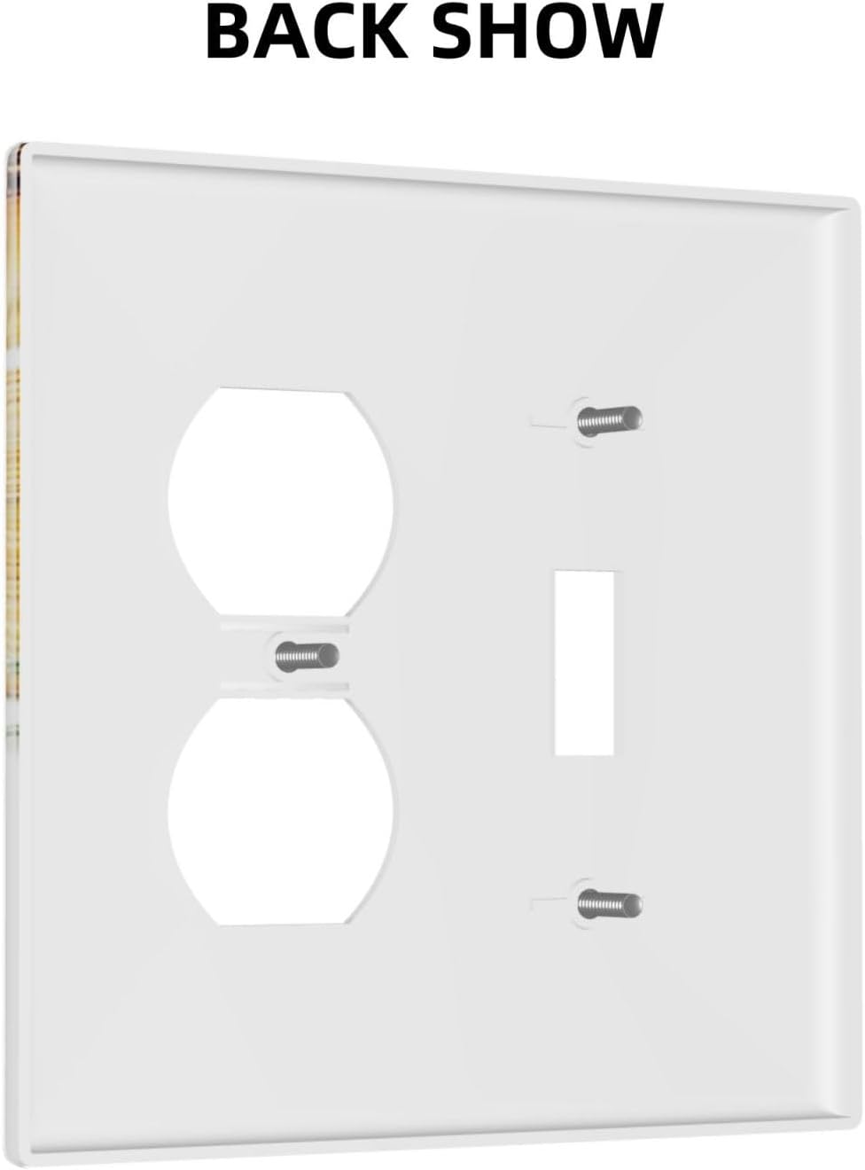 Sunflower Yellow Flowers Floral Wallplates 1 Toggle 1 Duplex Switch Plate Electrical GFCI Faceplate Decorative Light Switch Covers for Bed Room Living Room Decor