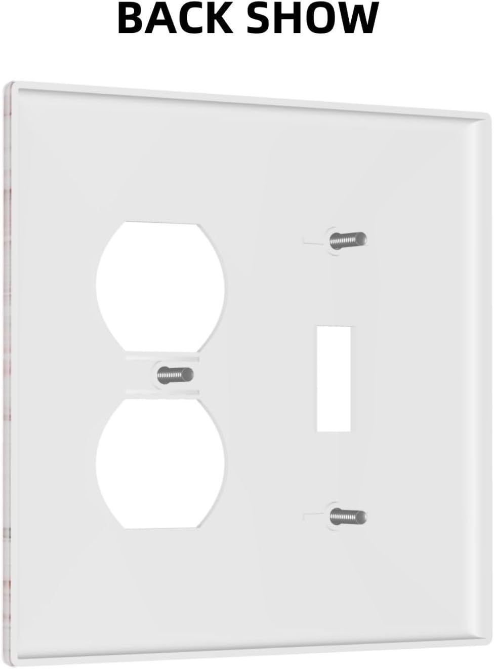 Decorative Outlet Covers Ink Pink Peony Flower Rustic Floral 2 Gang Wall Plate Single Toggle Duplex Light Switch Cover Switch Plate Covers Faceplate for Home Bedroom Decor