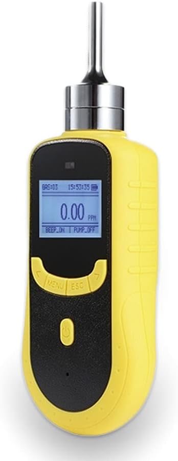 ATO Portable Formaldehyde (CH2O) Gas Detector, 0 to 50 ppm Handheld CH2O Alarm Air Quality Measurement Tester Monitor, with Sound, Light & Vibrating Alarm