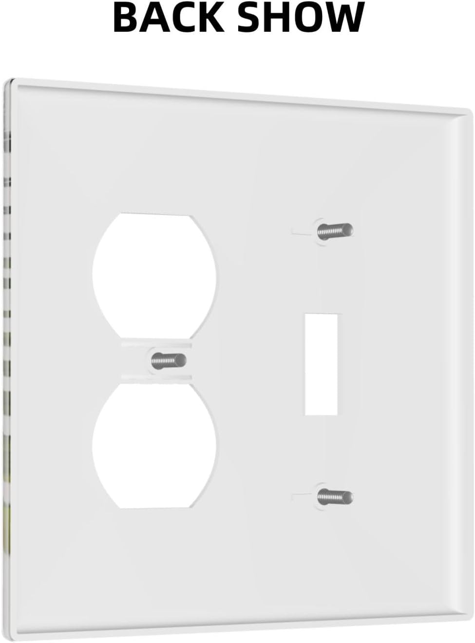 Beautiful Boho Mid Century Large Archs Sun Leaves Plants Wallplates 1 Toggle 1 Duplex Switch Plate Electrical GFCI Faceplate Decorative Light Switch Covers for Bedroom Living Room Decor