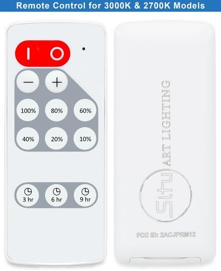 Situ Lighting: Plug-in Vision Series Remote Controlled LED Art and Picture Light - USA Made - 3000K