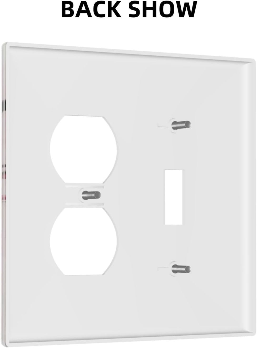 Decorative Outlet Covers Rustic Branch with Pink Flowers Plum Blossom 2 Gang Wall Plate Single Toggle Duplex Light Switch Cover Switch Plate Covers Faceplate for Bedroom Home Decor