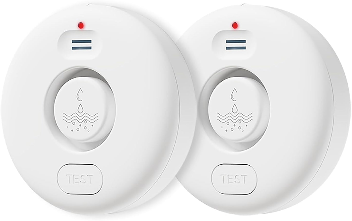 Water Leak Detectors for Home, 2Pcs WD71, 120dB Adjustable Water Leak Alarm for WiFi Gateway/Hub(Gateway Not Included), Wireless Water Sensor Alarms for Kitchen, Bathroom, Laundry and Basement