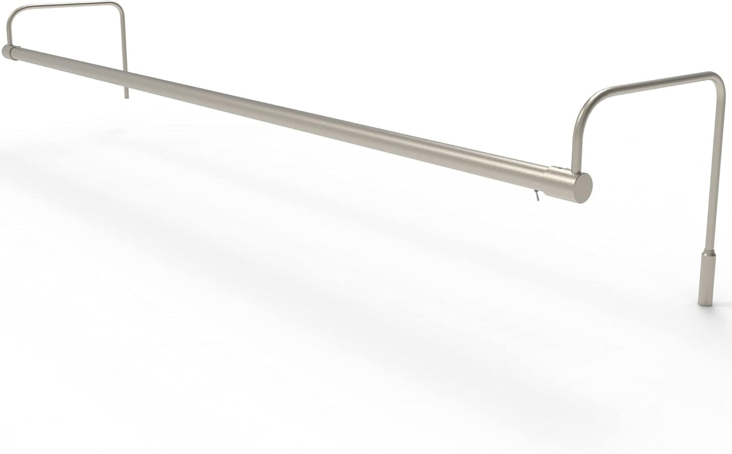 Cocoweb 43 Inch Tru-Slim Satin Nickel Picture Light - LED, 2700K, Adjustable Arm, Plug-in, Toggle Switch, Sleek and Compact Design
