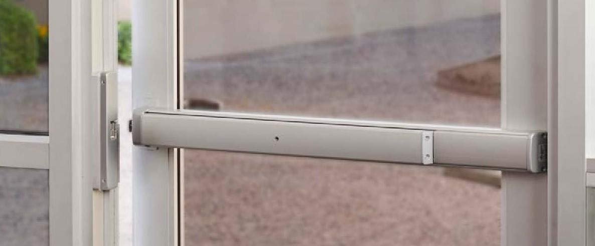 bus HES 9600 Electric Strike Surface Mounted Body for Rim Exit Devices, Satin Stainless Steel Finish, Model: 9600-630