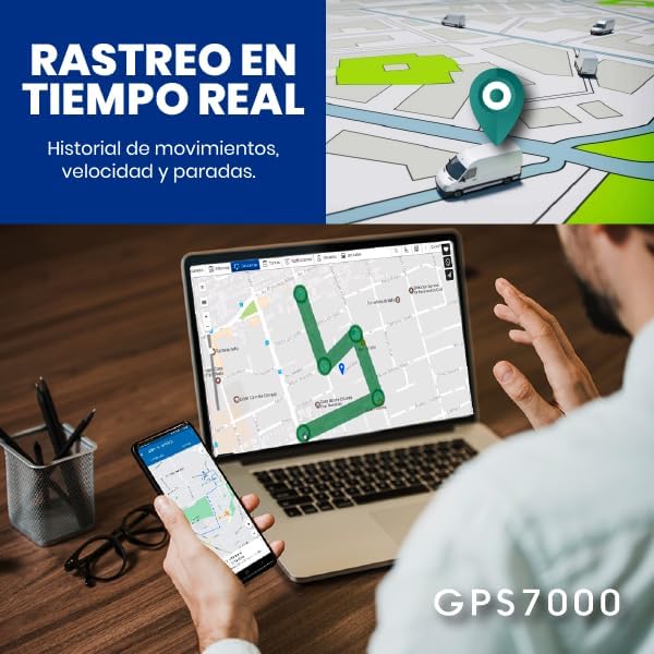 GPS7000 Hidden Vehicle GPS Tracker for Vehicles | 30 Days Service Included | 4G Car GPS Tracker Device | Easy Self-Installation | Real-Time Vehicle Tracking | Optional Renewal, No Mandatory Fees