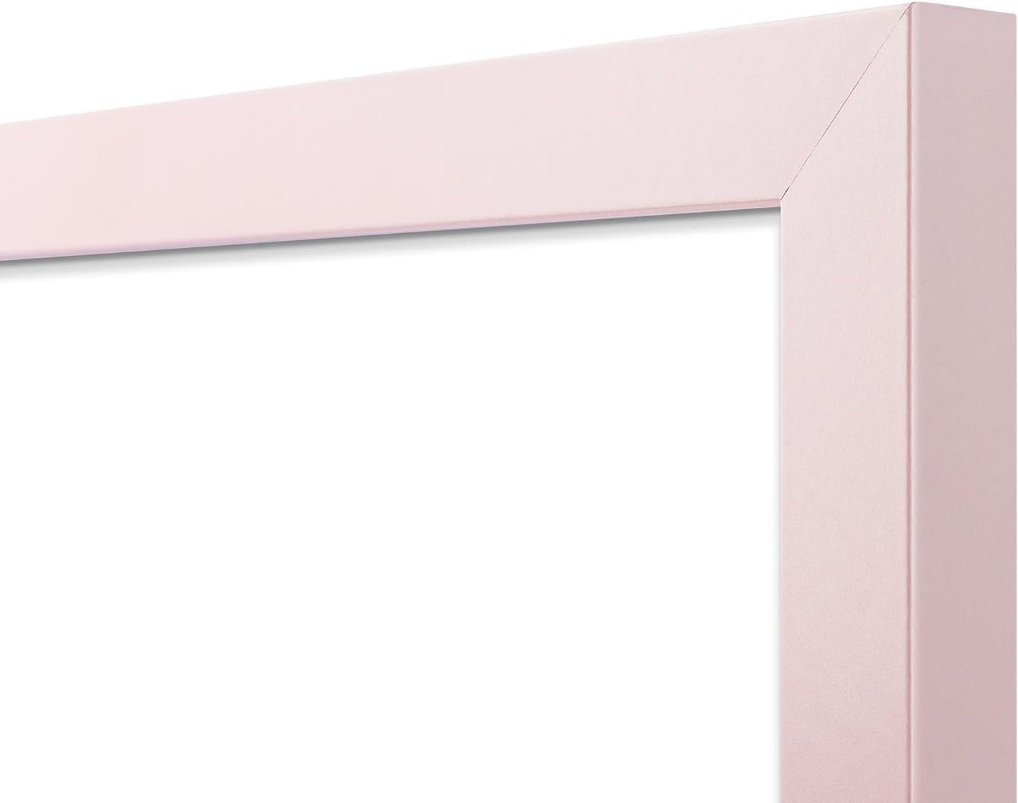 Golden State Art, 8x10 Picture Frame with Mat for 5x7 Photo - High Definition Glass Wall Mounting or Tabletop Display (Pink, 1 Pack)