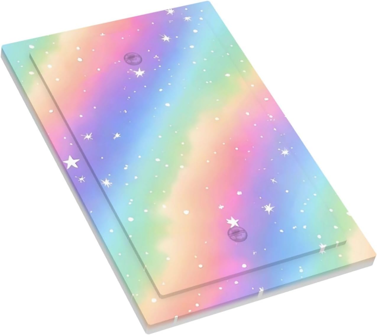 Decorative Light Switch Cover Plate Pink Blue Purple Iridescent Rainbow 1 Gang No Device Single Blank Outlet Covers Wall Plates for Electrical Outlets Faceplate for Girlroom Home Decor