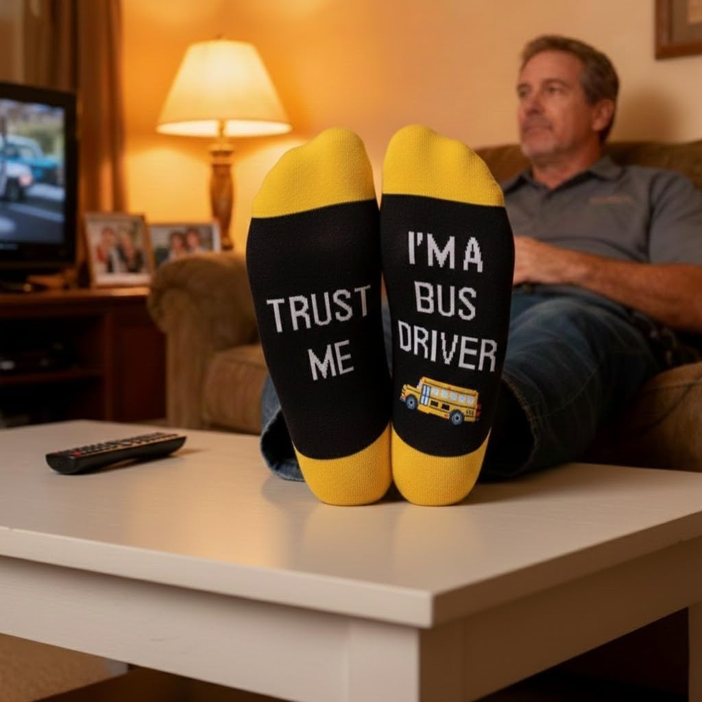 HAPPYPOP Gifts for Mechanic Personal Trainer - Photography Bus Driver Engineer Socks