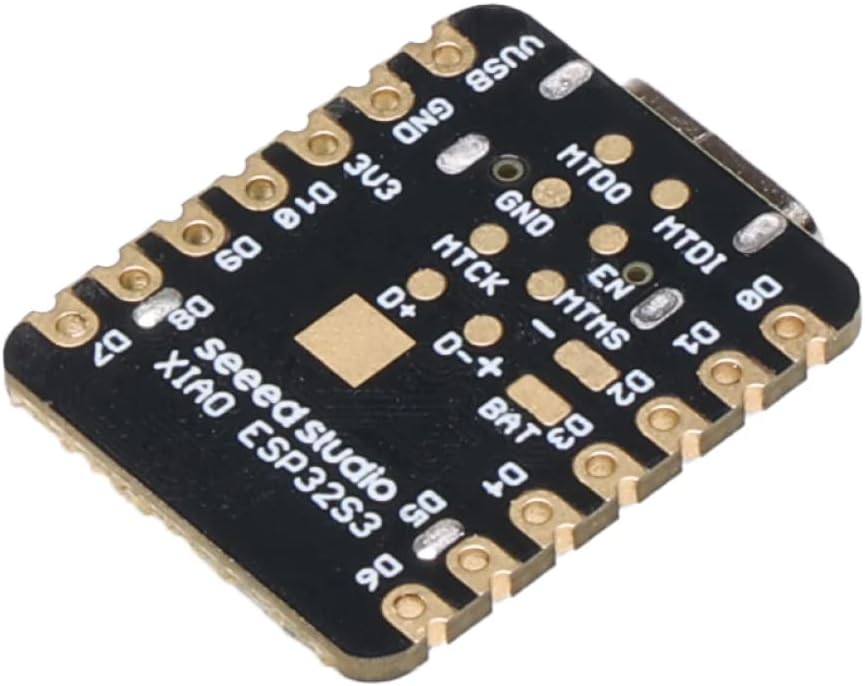 Seeed Studio XIAO ESP32S3-2.4GHz Wi-Fi, BLE 5.0, Dual-core, Battery Charge Supported, Power Efficiency and Rich Interface, Ideal for Smart Homes, IoT, Wearable Devices, Robotics …