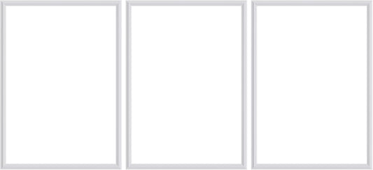3 PCS Premade Wainscoting Panels Accent Wall Panels for Interior Wall Decor Easy DIY Build and Batten Chair Rail & Picture Frame Door Decor (20x 28 in)