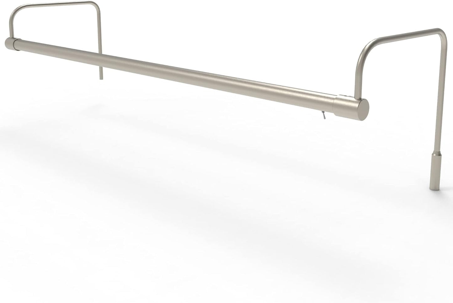 Cocoweb 30 Inch Tru-Slim Satin Nickel Picture Light - LED, 2700K, Adjustable Arm, Plug-in, Toggle Switch, Sleek and Compact Design
