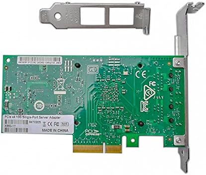 PCI-E PCI Express X4 10Gb Network Interface Card with Intel chipset X550-T2 Ethernet Dual RJ45 Port Server LAN Adapter NIC