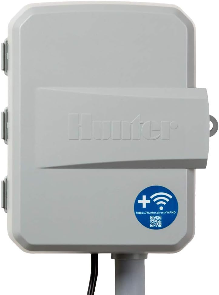 Hunter X2 14-Station Outdoor Sprinkler Controller, Wi-Fi Capable Smart Irrigation System, Hydrawise Compatible, Weather-Based Scheduling for Lawn and Garden