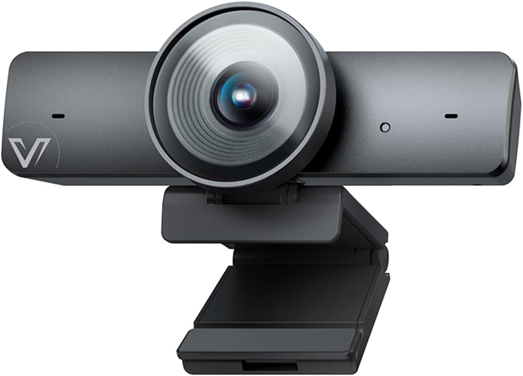 AV Access 4K Conference Room Camera, 1/1.8' Sensor, Individuals Gallery, 120° FOV, 5X Digital Zoom, Auto Framing, Presenter Tracking, Dual Mics, ePTZ, Privacy Cover, Work with Teams, Zoom, Meet