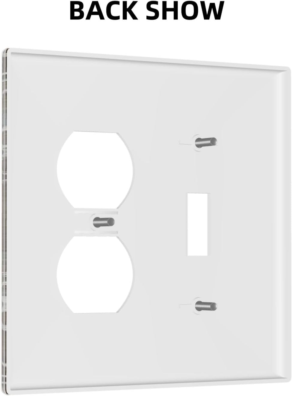 Decorative Outlet Covers Brown Vintage Abstract Floral 2 Gang Wall Plate Cover Single Toggle Duplex Combo Two Switch Light Switch Cover Plate Jumbo Dual GFCI Faceplate for Home Decor