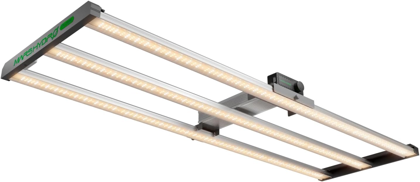 MARS HYDRO FC4000 Samsung LM301H EVO Bar LED Grow Light 2x4, 765 Diodes with Smart Controller 320W Full Spectrum Daisy Chain Dimmable Commercial Plant Grow Lights for Indoor Growing