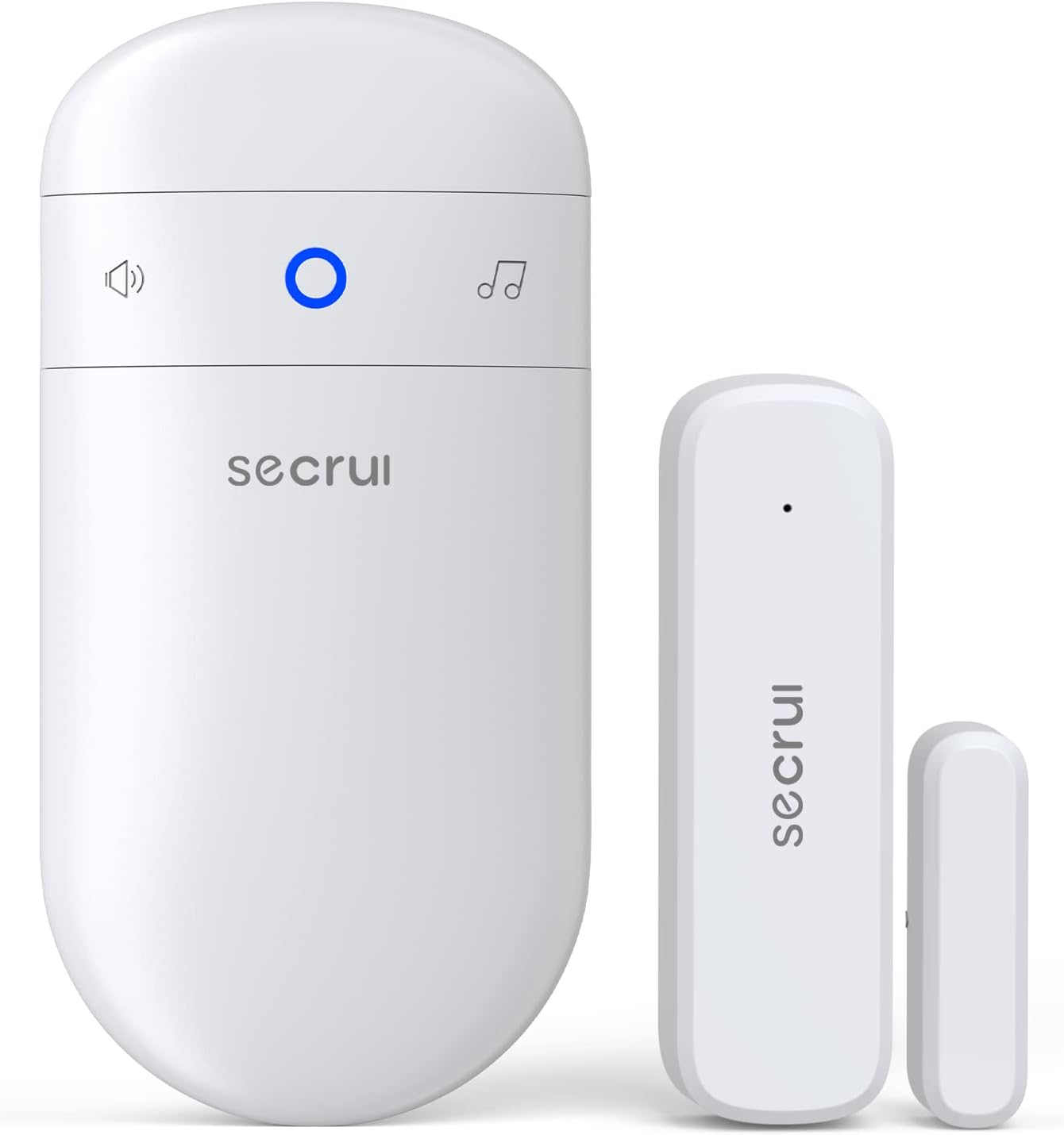 SECRUI Door Chime, Door Open Sensor Chime for Business/Home When Entering, Adjustable Volume, Easy Installation, 400ft Range, 52 Chimes, M508+D7