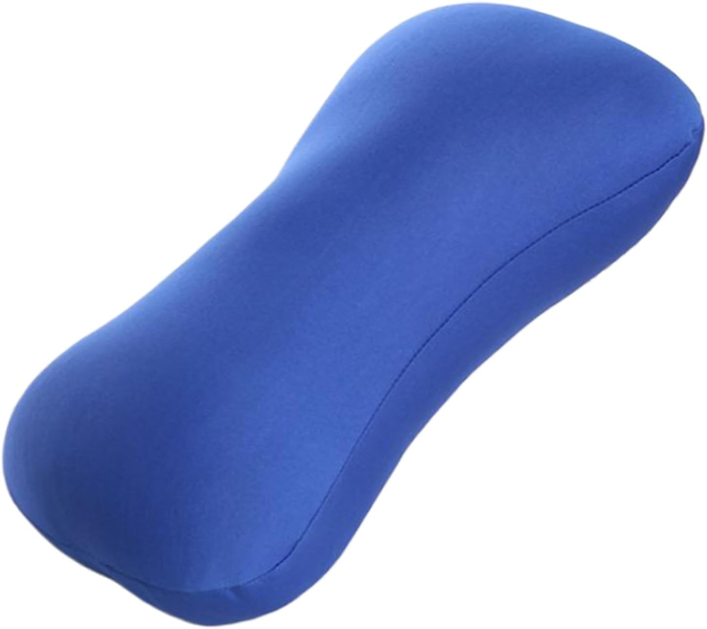 Microbead Bolster Tube Pillow - Travel Comfort Cushion | Cylindrical Neck Roll Support | Soft Bean Bag Body for Airplane Car Recliner Sleeping, Ergonomic Lumbar Aid, Home Rest Gift