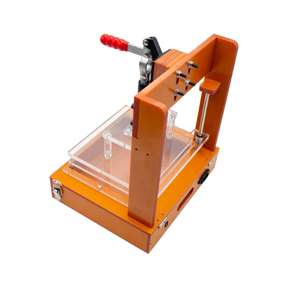 DIY Printed Circuit Board Test Fixture, Universal PCB Test Embryo Frame PCBA Testing Jig Bakelite Fixture Test Rack FPCB Tester Stand (Type B)