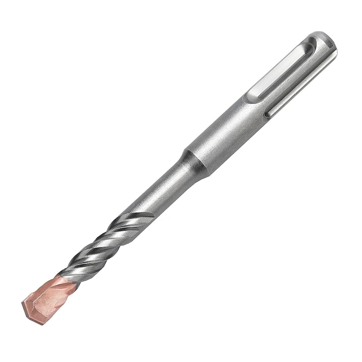 9/16 x 6.3 inch (14x160mm) SDS Plus Masonry Drill Bit, Rotary Hammer Drill Bit,Concrete Drill Bit for Concrete, Brick, Block (6.3 inch / 160mm Length, 9/16 inch (14mm))