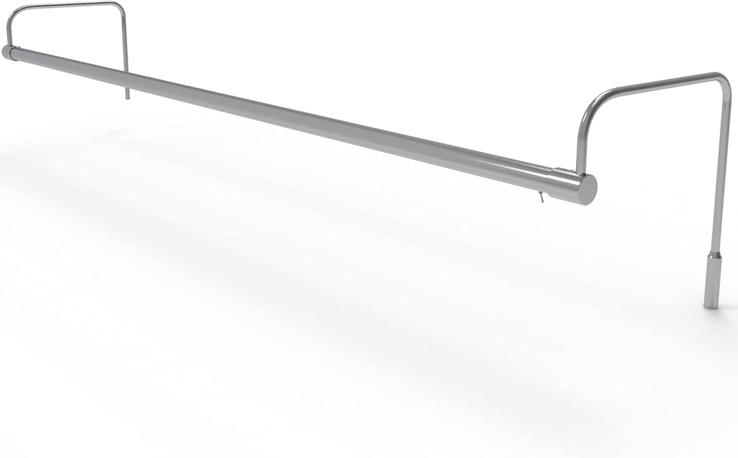 Cocoweb 43 Inch Tru-Slim Chrome Picture Light - LED, 2700K, Adjustable Arm, Plug-in, Toggle Switch, Sleek and Compact Design